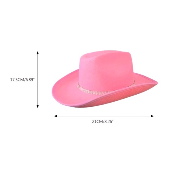 Pretty In Pink Glam Bling Cowgirl Rodeo Western Hat - Picture 2 of 2